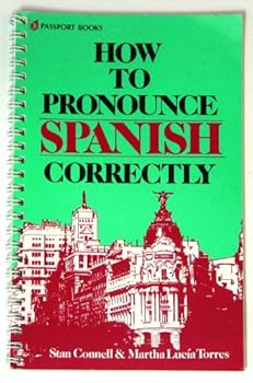 Hardcover How to Pronounce Spanish Correctly Book