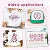 Tintnut Black Pink Ribbon Sublimation Ink Transfer Sheets - 12 Sheets 12x10Pink Ribbon Pattern Sublimation Transfer Paper Bundle for DIY Mugs, Tumblers, Key Chain, T-Shirts