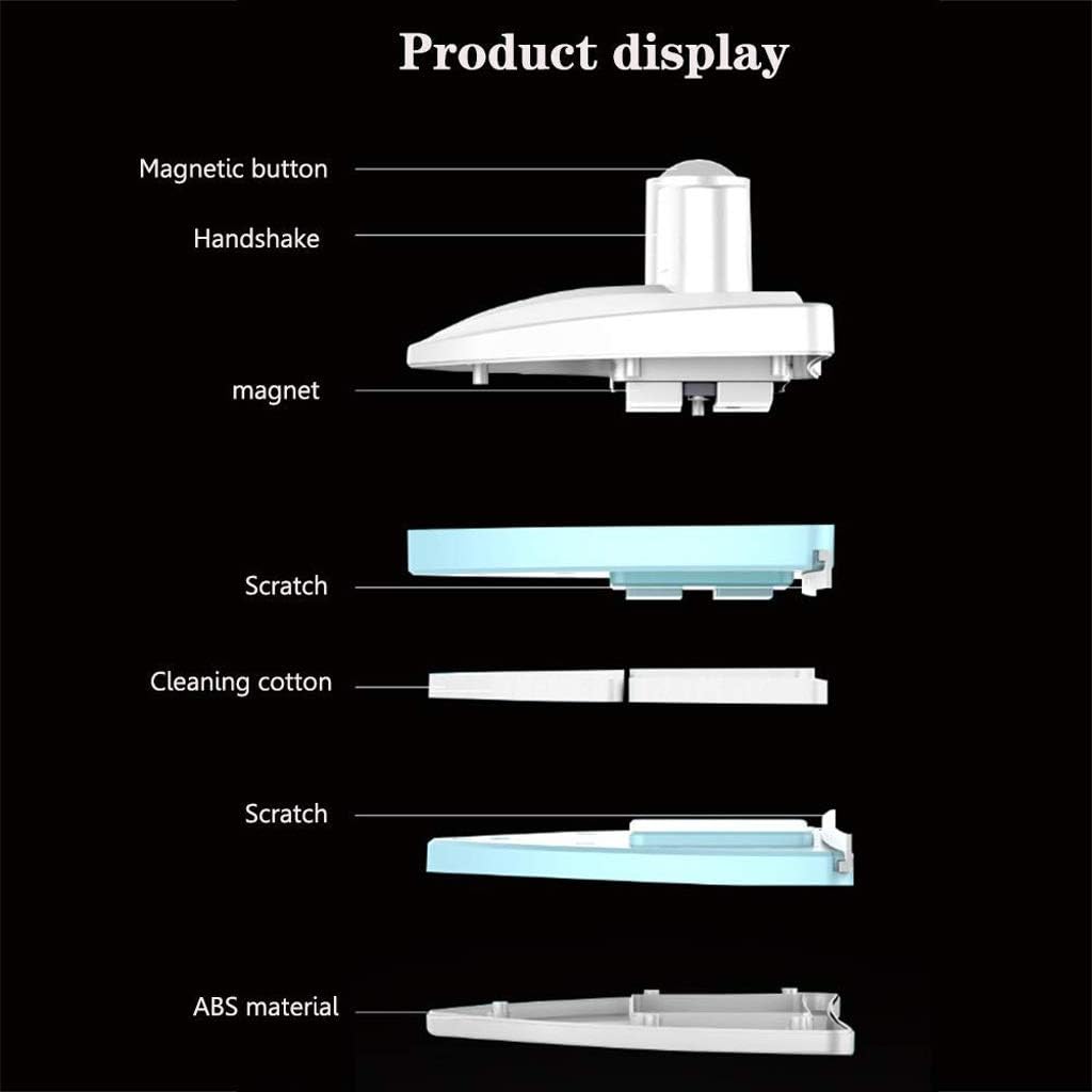 Glass Double-Sided Wipe，Window Cleaner Glass Wiper Magnetic Cleaning Tools Useful Surface Cleaning Brush for High-Rise