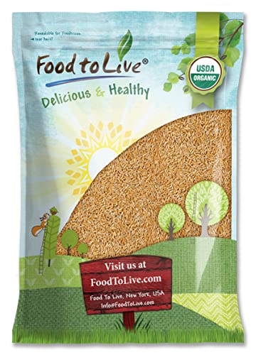 Food to Live Organic KAMUT Khorasan Wheat Berries, 10 Pounds