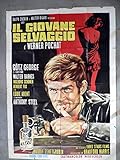 Il Giovane Selvaggio - Götz George - Filmposter 190x140cm 