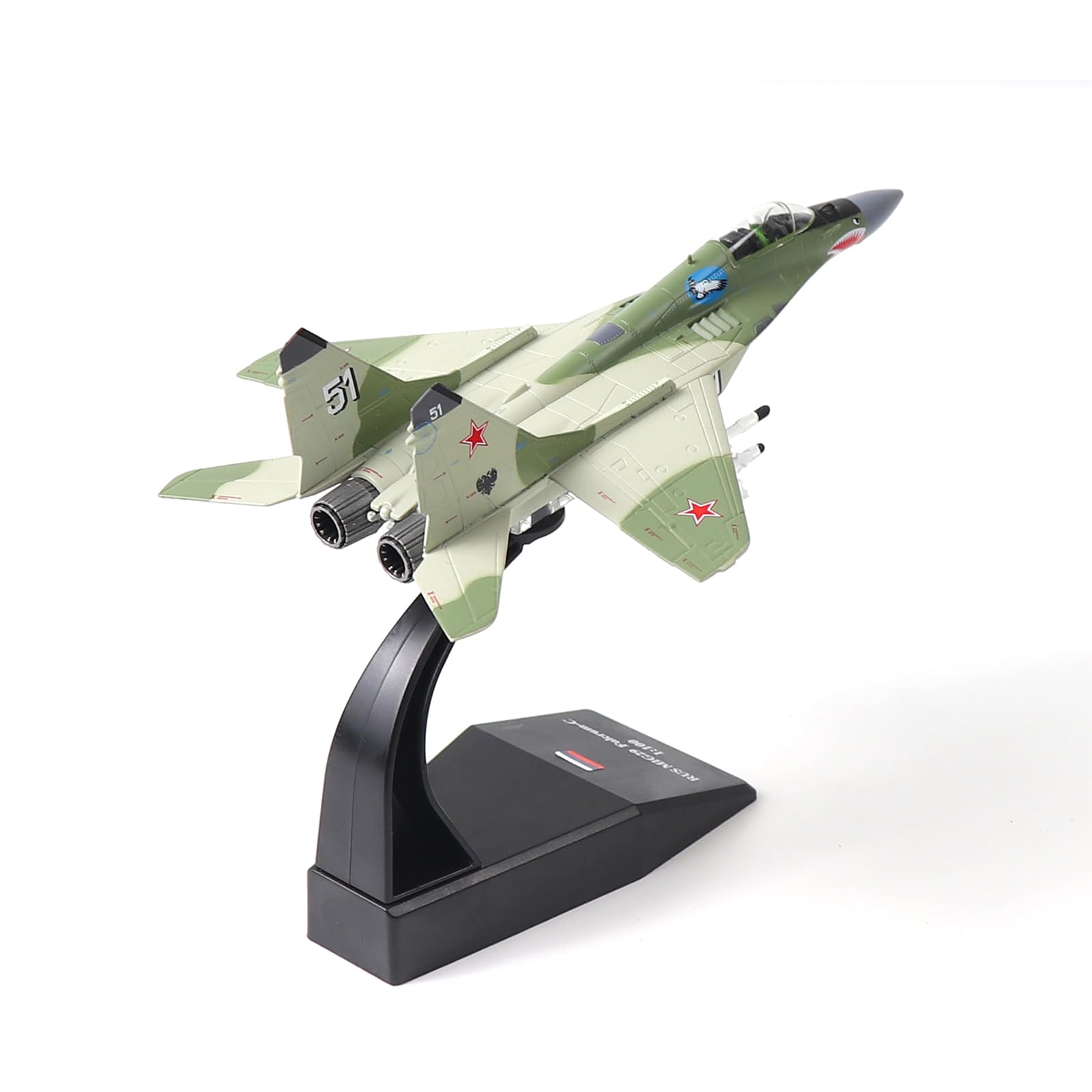 Amazon.co.jp: NUOTIE 1/100 Mig-29 支点金属戦闘機モデルキット