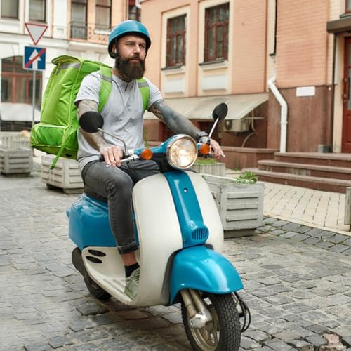 Homshsjhkis Universal Motorrad Sitzbezug, Groß Motorrad Sitzabdeckung Kissen, Wasserdichter Sitzbezüge mit Gummiband Moto Roller Kissenbezug,