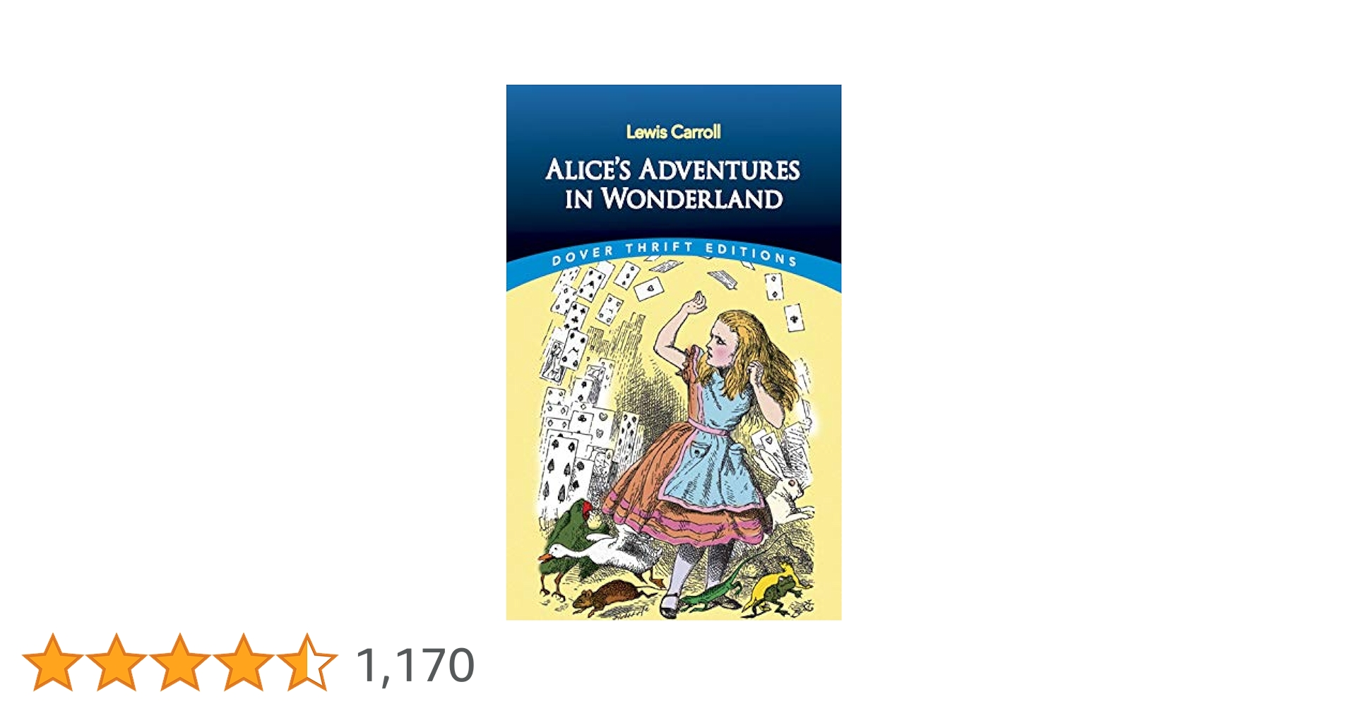 Amazon | Alice's Adventures in Wonderland (Dover Thrift