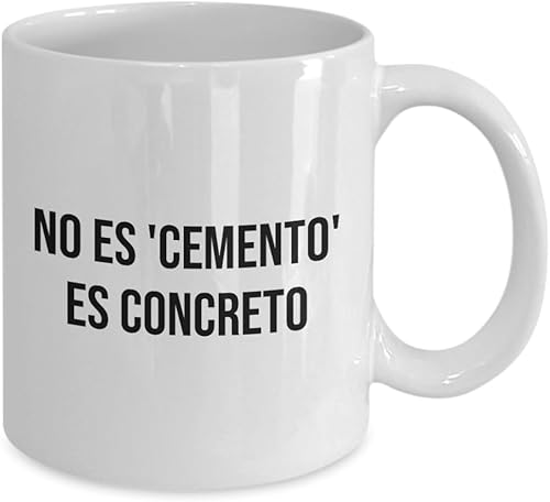 Miniatura 4 de Regalo para Ingeniero Civil Taza de Café para Ingeniero Civil No es 'Cemento', es Concreto