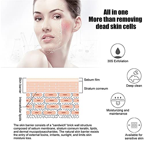 Gel esfoliante per il corpo di riso, sbiancante