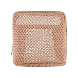 Xanorrg Bright Meshes Organisatoren Beutel Für Kosmetik Sanitärartikel Kompakt Tragbare Reisebeutel Beutel Passen Stoff Sanitärprodukt Organisatoren Fall