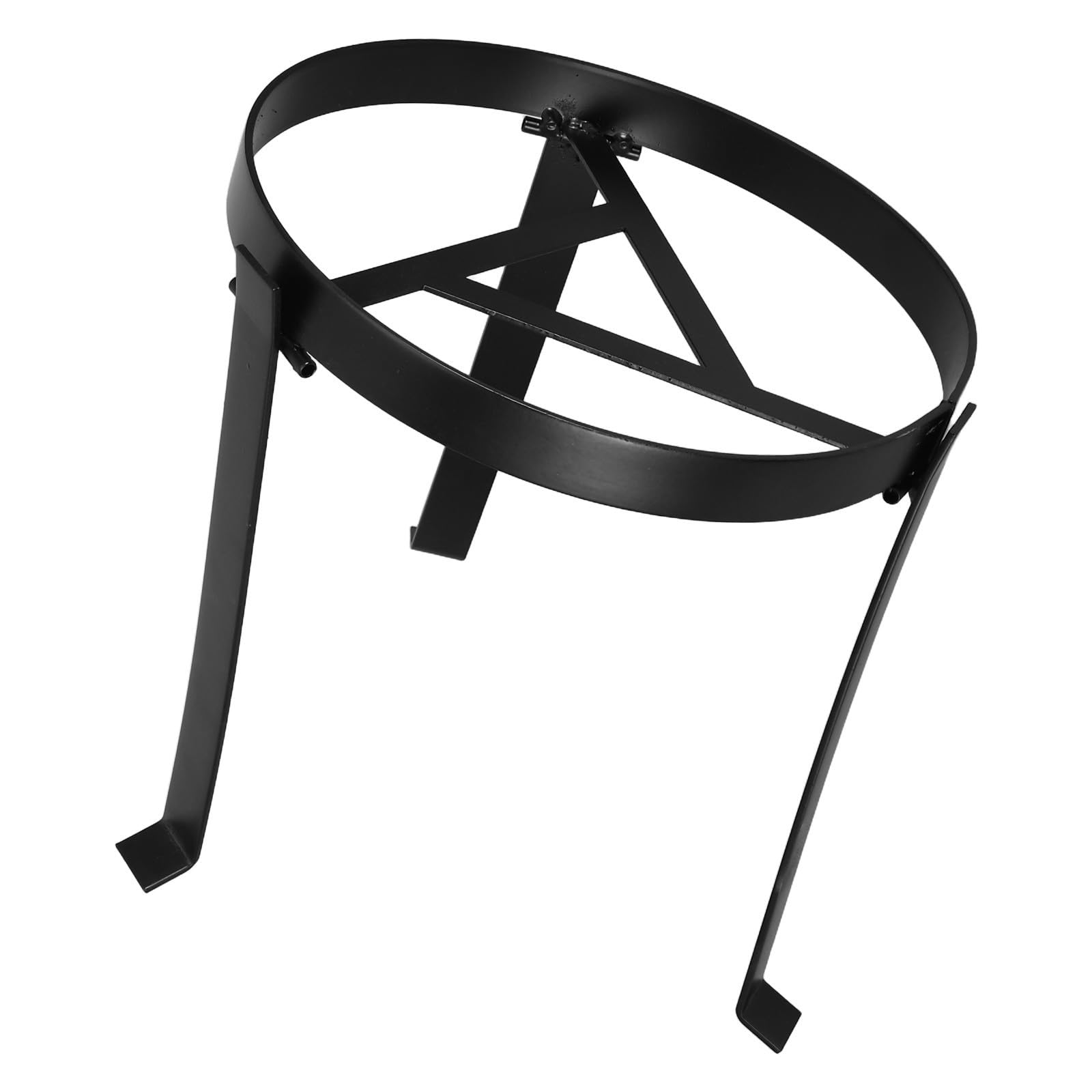 Trípode para Barbacoa de Camping Plegable Soporte Estable y Resistencia a Altas Temperaturas, Fabricado en Hierro Galvanizado para Senderismo y Viajes por Carretera