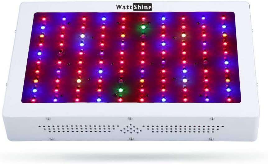 Wattshine Led Grow Light 1000W, Full Spectrum 12 Band Grow Lights Double Chips Growing Lamps with UV & IR for Indoor Plants Greenhouse Hydroponic Veg and Flower