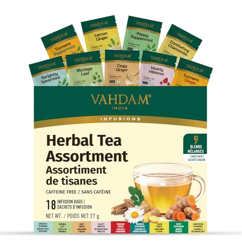 VAHDAM Herbal Tea Sampler
