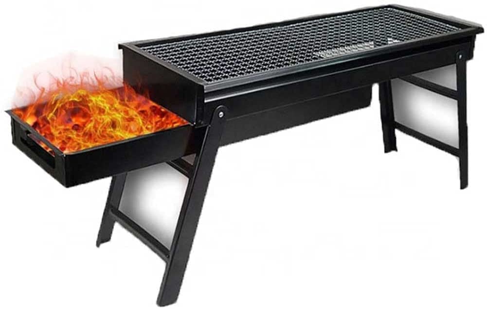 Przenośny grill Chal z regulowaną serią na kemping – idealny dla miłośników grillowania i rodziny, do gotowania na kaktach, na przygody na świeżym powietrzu