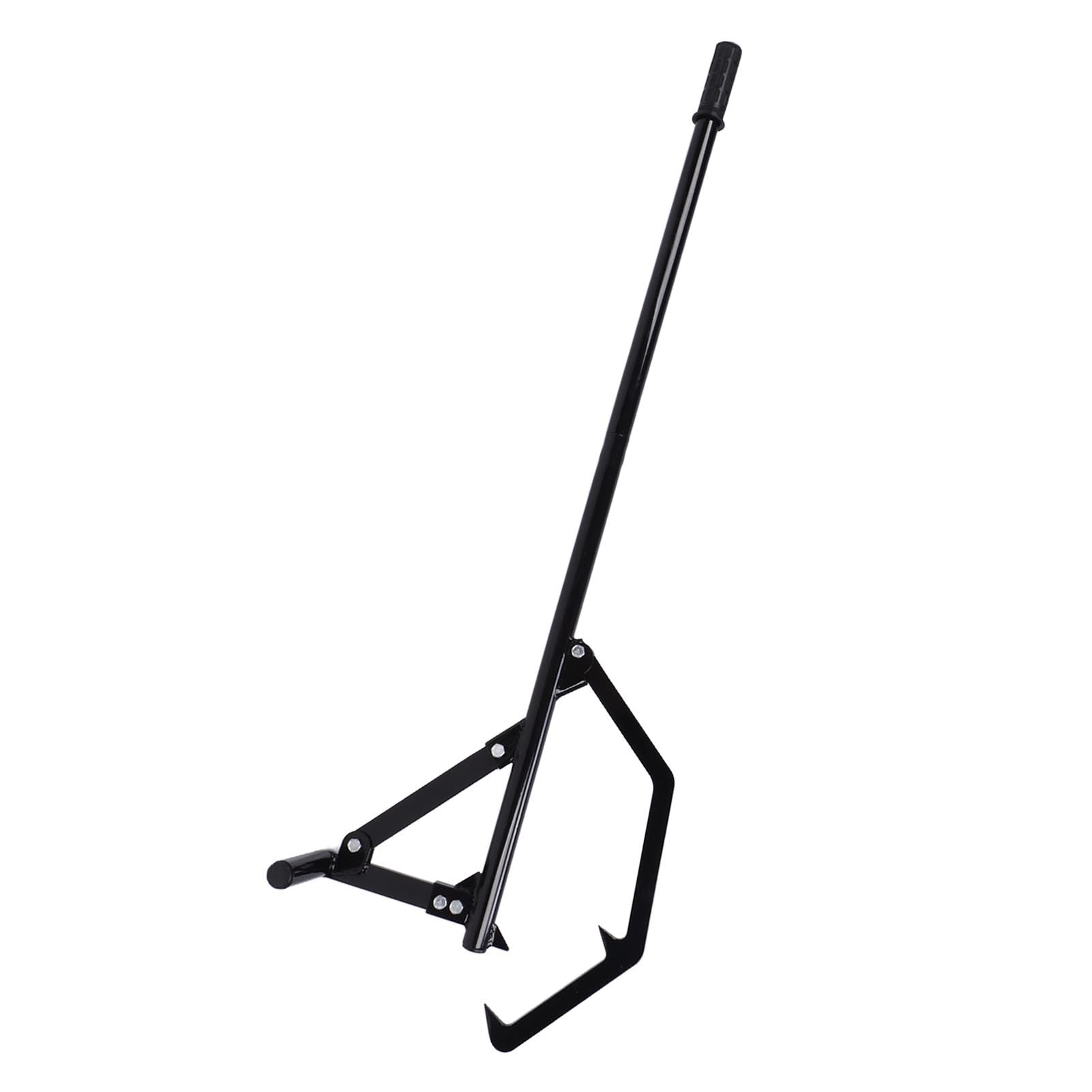 Gato Elevador de Troncos de 51 Pulgadas con Gancho ergonómico y Rodillo de Resistente, Ideal para Levantar, Mover y enrollar Troncos Pesados en Trabajos forestales o jardinería