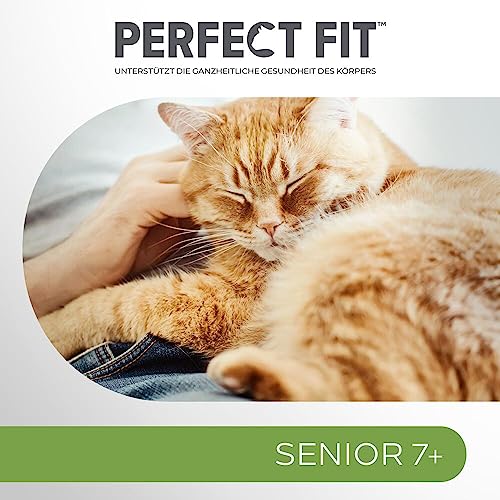 PERFECT FIT Senior Trockenfutter für ältere Katzen ab 7 Jahren - Huhn, 7 kg (1 Beutel)