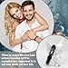 Valentines Mens Gifts for Love Him Man - Christmas Fathers Day Birthday Love Infinity Leather Cuff Bangle Bracelets Gifts To My Man Boyfriend Husband Fiance, Romantic I Love You Anniversary Present
