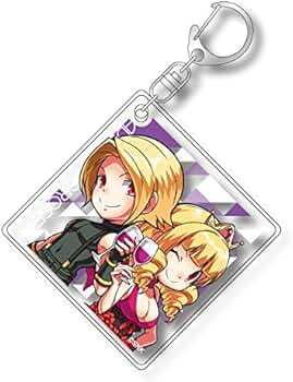 キングオブファイターズ デフォルメアクリルキーホルダー　アーデルハイド&ローズ キングオブファイターズ デフォルメアクリルキーホルダー