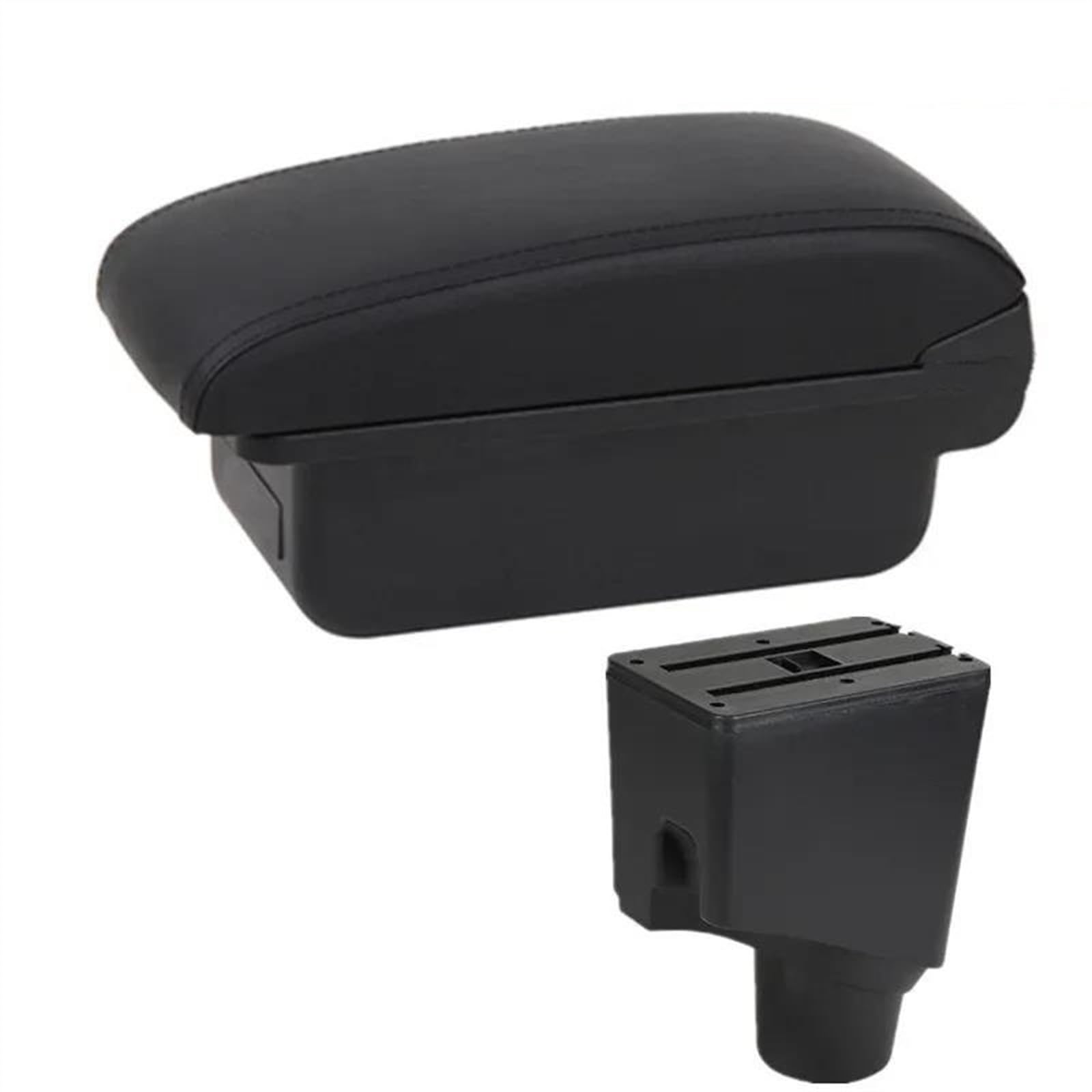 Ysdsls 2 Black Line No Usb Car Armrest Box 2015-2023 Retrofit Parts Interior Storage Usb For Yaris Hybrid