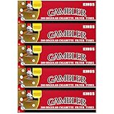 Gambler REGULAR KING SIZE RYO Cigarette Tubes 200ct Box (5 Boxes)