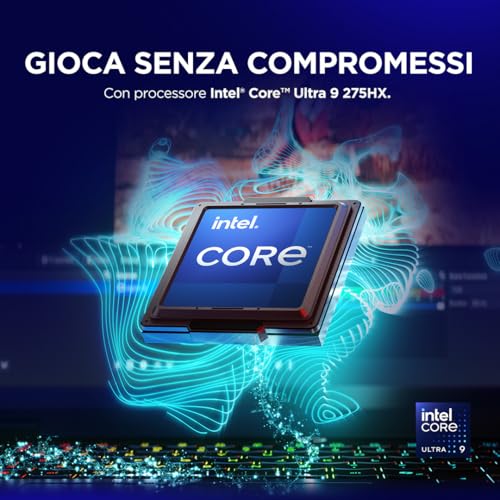 Legion 5 Gaming Laptop - Display OLED WQXGA 15" 165Hz, NVIDIA GeForce RTX 5070 8GB, Intel Core Ultra 9 275HX, RAM 32GB, SSD 1TB, Windows 11 Home, Tastiera RGB italiana - Eclipse Black - Notebook - Immagine 1