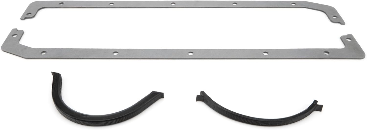 COMETIC Oil Pan Gasket Set SBC Iron Eagle/GM Rocket Blk