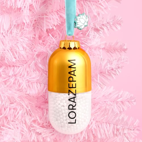 Fetti Pill Anxiety Ornament