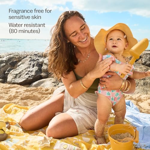 Baby Bum SPF 50 Sunscreen Lotion - Mineral UVA/UVB Face and Body Protection for Sensitive Skin - Hawaii 104 Act Compliant (Made without Octinoxate & Oxybenzone) - Fragrance Free - Travel Size - 3 oz - Image 3