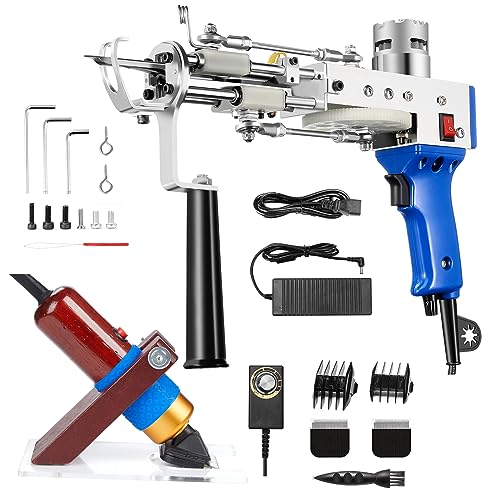 Rug Tufting Gun with Carpet Trimmer Kit BESGEERRugTuftGunwith
