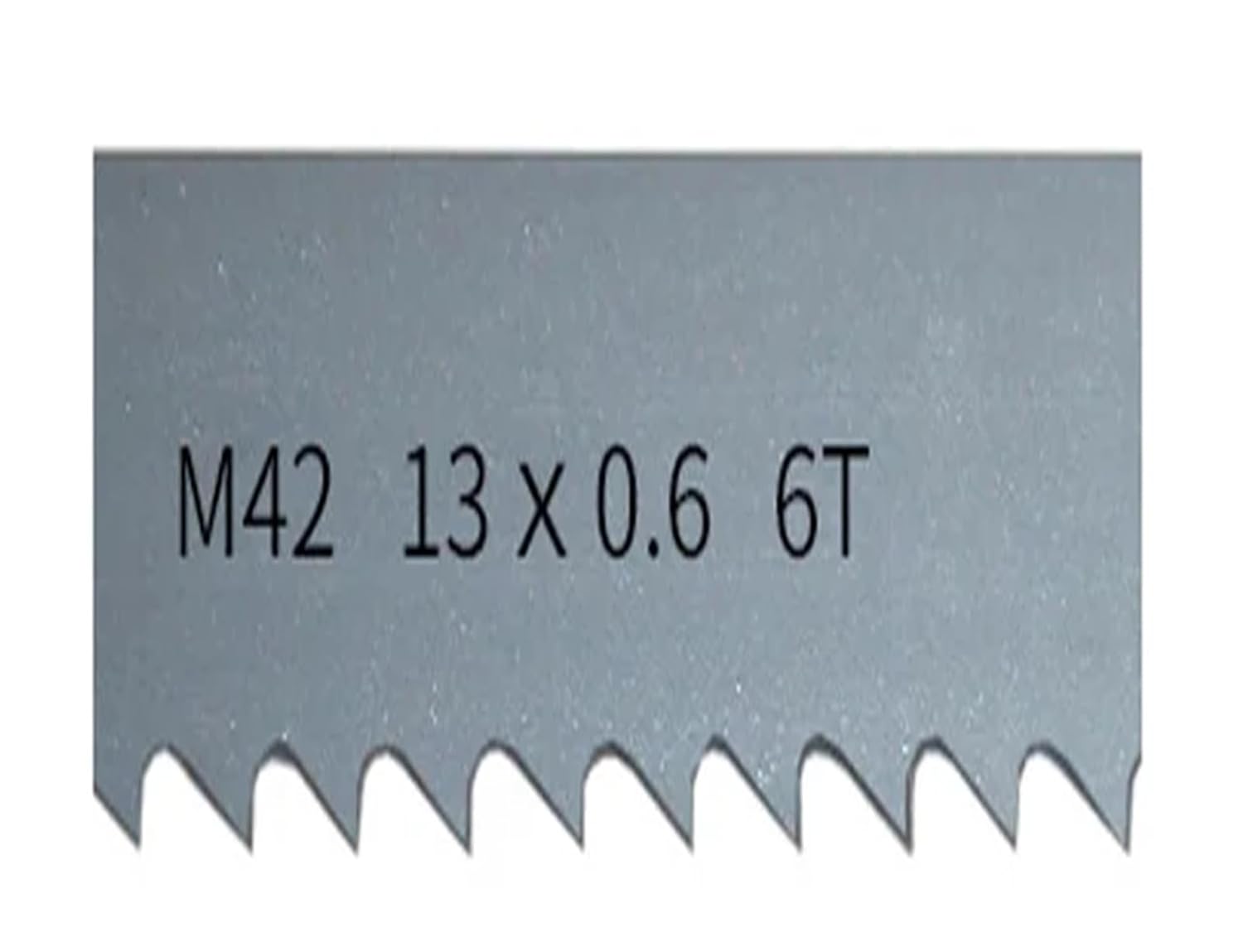 1pc M42 Bimetallic Band Saw Blade Length 1085-2560mm x 13 Wide x 0.6mm x 6TPI Saw Blade for Sawing Hardwood Soft Metal (6 Tpi,Length 1712mm)