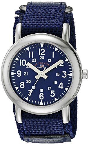 U.S. Polo Assn. Kids' USB75020 Analog Display Analog Quartz Blue Watch