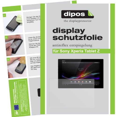 dipos I 2X Protection ecrán Mat Compatible avec Sony Xperia Tablet Z Films de Protection d'écran