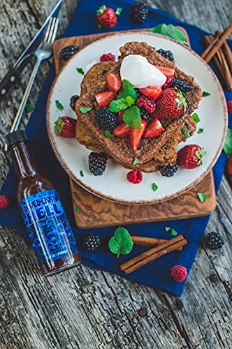 Hellfire Blueberry Hell Hot Sauce With Carolina Reaper Peppers, Gourmet, Award-Winning Fruit-Based Hot Sauce, 5 Oz. #TOP7