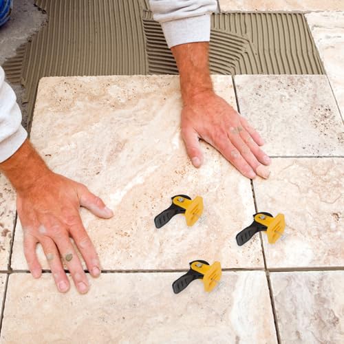 Kit de nivellement carrelage sol et mur joint 2mm aiguilles acier Hemobllo - 6