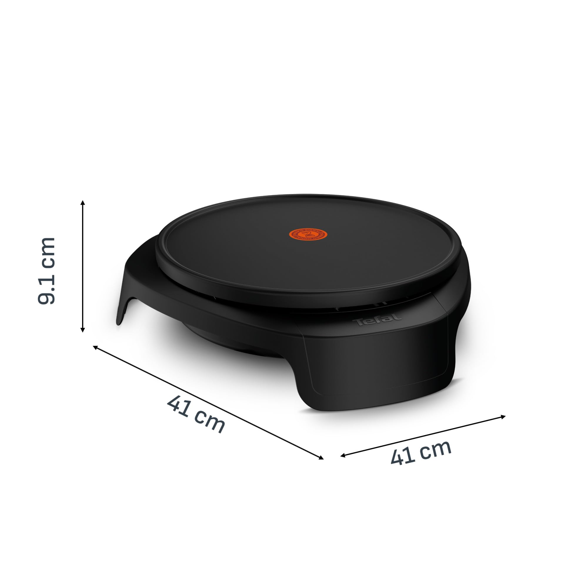 Image secondaire de Tefal Easy Crep'Party - Appareil à Crêpes avec Plaque Amovible Noir