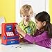 Learning Resources Teaching ATM Bank, Blue & Red, Classic Toy, 32 Pieces, Ages 3+, 12-1/8 l x 10 w x 4-1/2 h in
