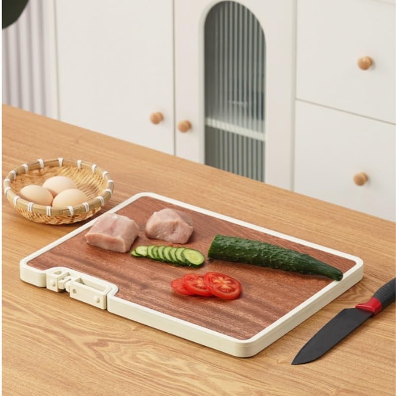The Sided Kitchen Chopping Board Can Stand As Household Cutting