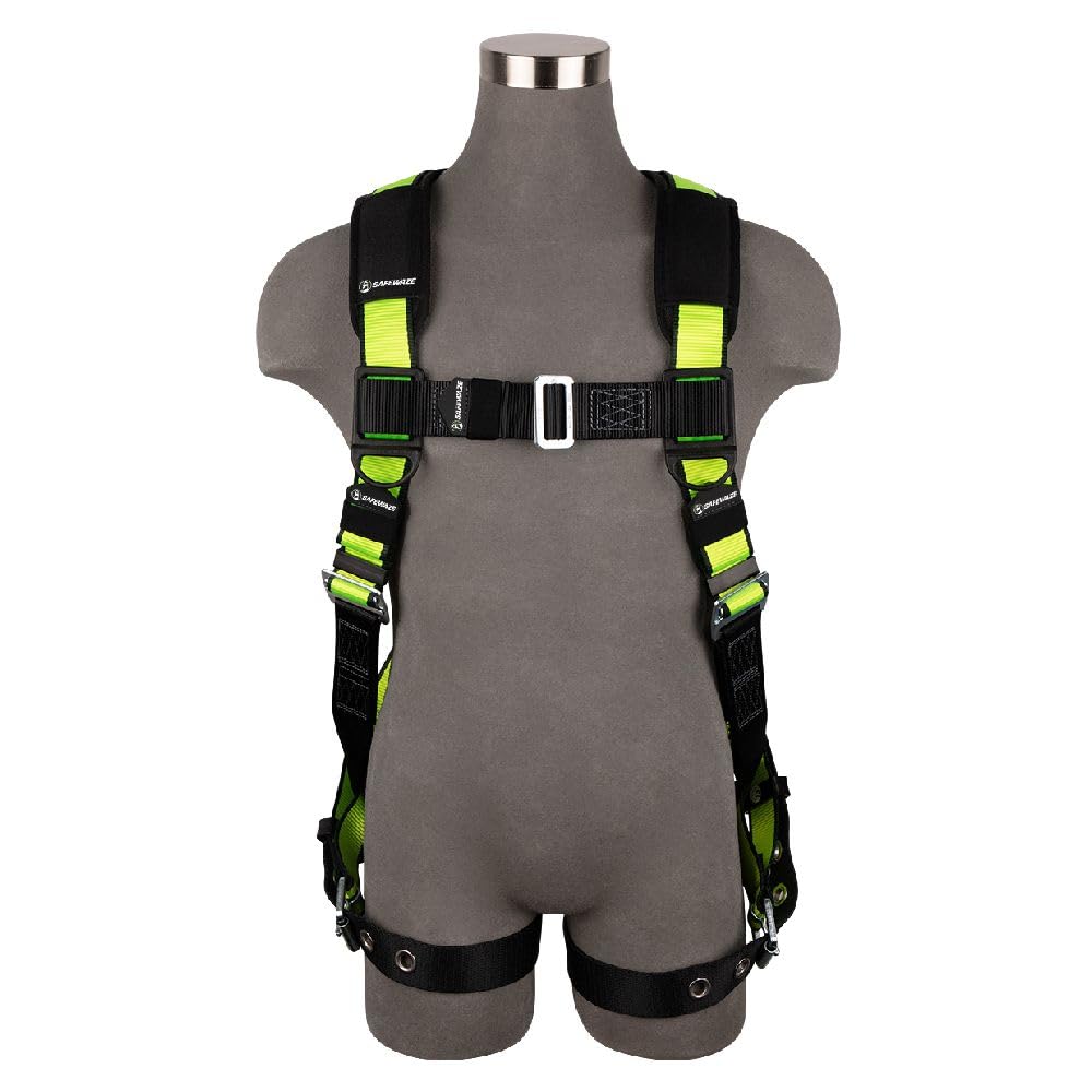 SafeWaze FS-185 PRO Full Body Harness: 1D, MB Chest, TB Legs