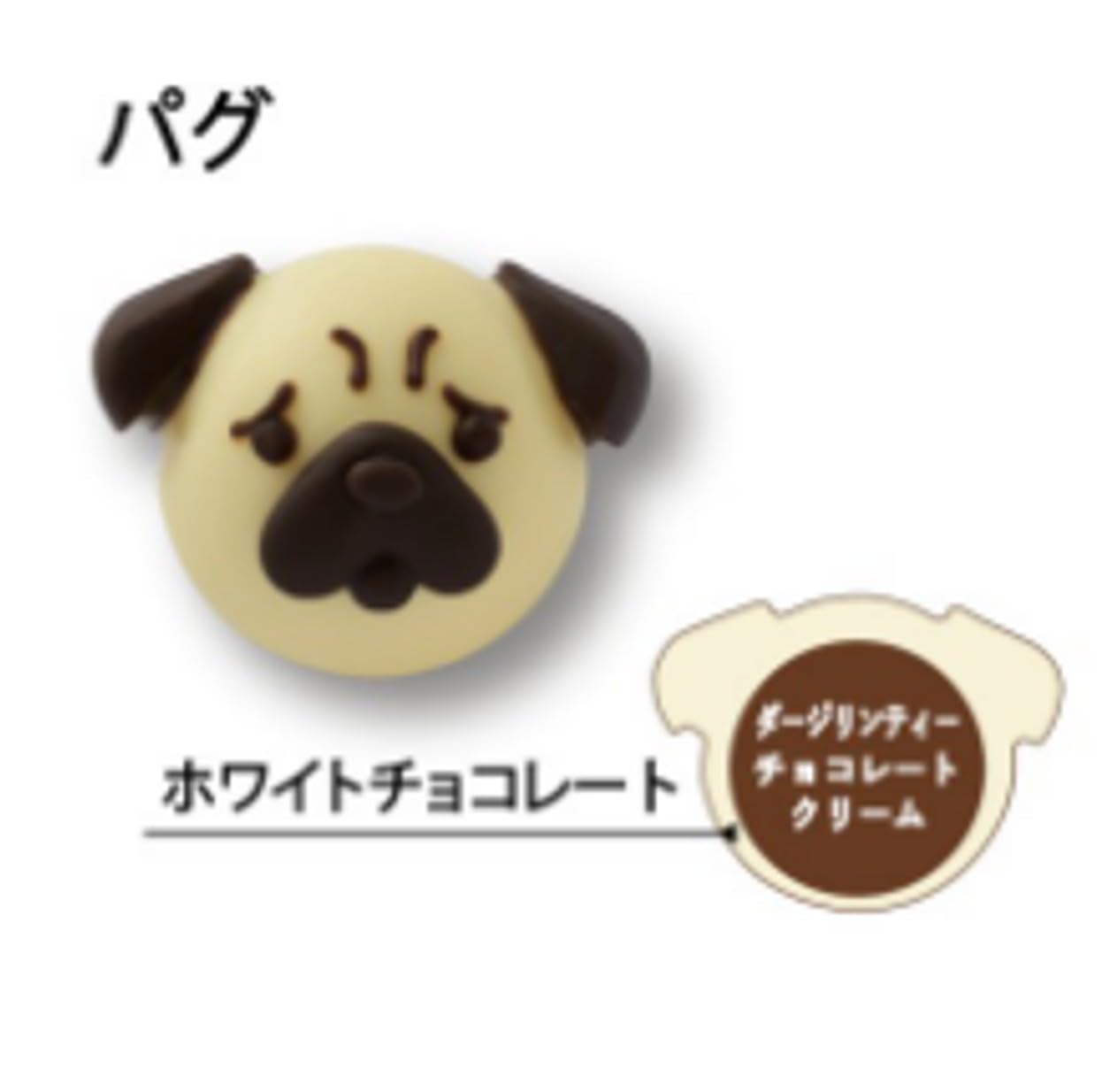 Amazon.co.jp: アニマルショコラ ドッグス ゴンチャロフ 1箱(3個入