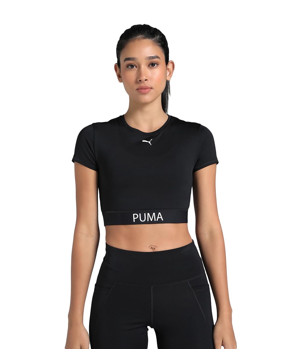 PUMA Unisex W Strong Tee - Short Tees (1er Pack)