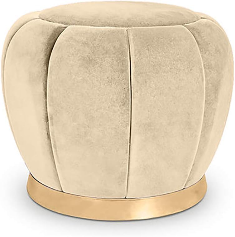 Petit repose-pieds rose pour sublimer votre coin coiffeuse