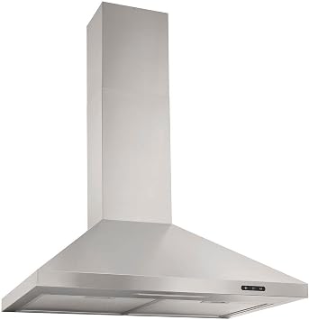 Broan-NuTone 36-inch Wall-Mount Convertible Chimney-Style Pyramidal Range Hood with 3-Speed Exhaust Fan and Light, 460 Max Blower CFM, Stainless Steel