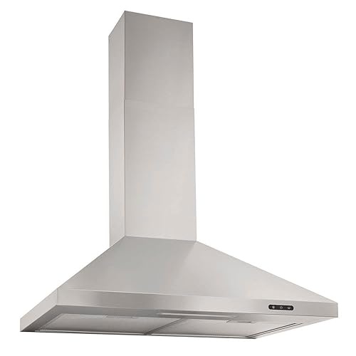 30-inch Wall-Mount Convertible Chimney-Style Range Hood with 3-Speed Exhaust Fan