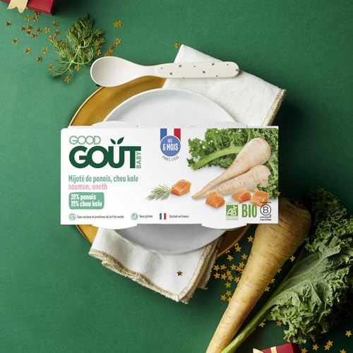 Plat Bébé Dès Carotte Patate Douce Lentille Façon Dahl Bio Good Gout Les 2 Bols De - vue 4