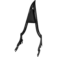 Sissy Bar for Harley Touring 28 inch Detachable Rear Passenger Backrest Quick Release Compatible With Harley Road King Road Glide Street Glide Electra Glide Road King 2009-2024 (Black)