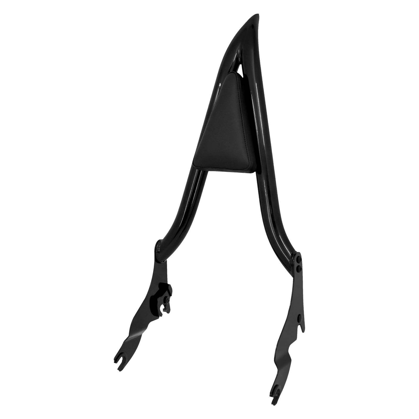 Sissy Bar for Harley Touring 28 inch Detachable Rear Passenger Backrest Quick Release Compatible With Harley Road King Road Glide Street Glide Electra Glide Road King 2009-2024 (Black)