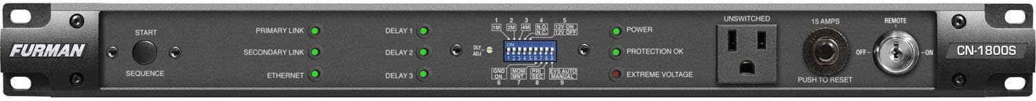 Furman CN-1800S 15A Smart Sequencing Power Conditioner