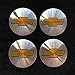 4Pcs Car Tapacubos Hub Centre Caps para Chevrolet Epica Lova Aveo Captiva Cruze Lacetti Ss Z71 Equinox Impala, Center Emblem Wheel Cubiertas llanta Insignia Pegatina Decoración Coche Estilo Accesorios