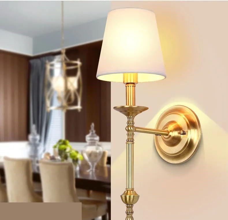Lampe murale résolvant le manque de lumière pour couloir de villa