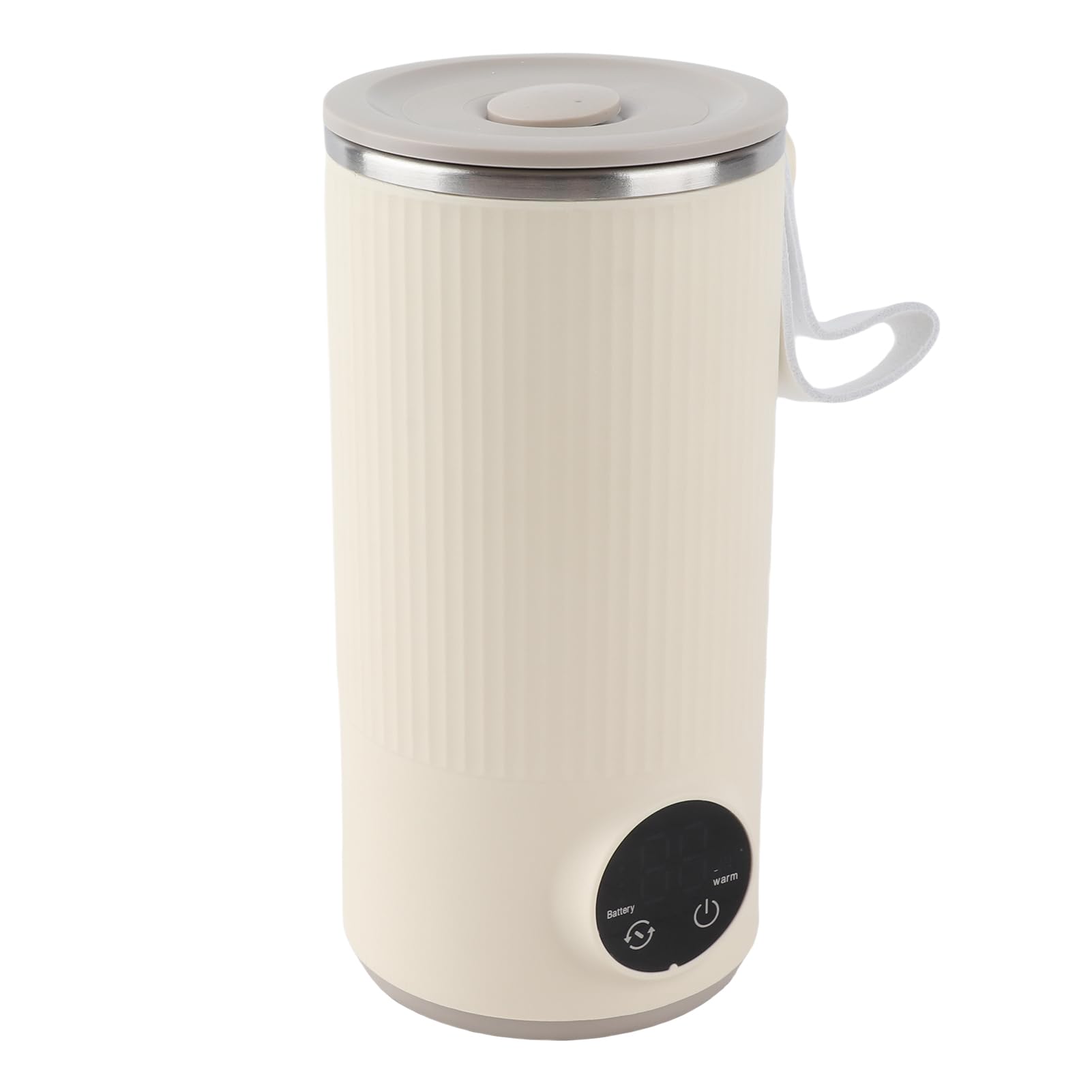 Bollitore Portatile Wireless, tè da Viaggio e Bollitore di caffè, Batteria da 6000 MAh, 4 Controllori di Temperatura per Latte (Spina europea)