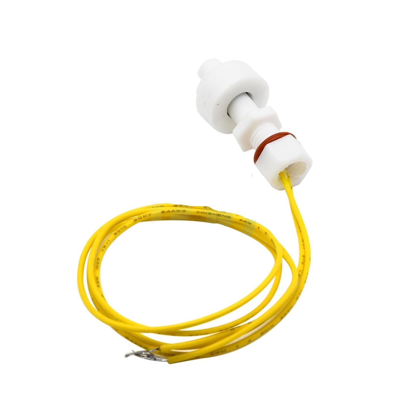 JFQOWCMP Normally Closed Low Pressure Float Switch ZP2508 Mini PP Tank Pool Water Liquid Level Sensor Vertical Float Switches 220V