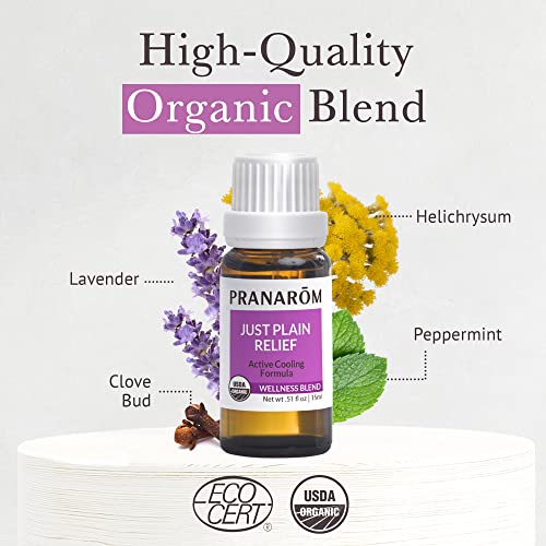 Pranarom Just Plain Relief Aceite Esencial Orgánico 15ml miniatura 3