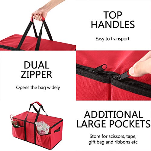 Sattiyrchchristmasornamentstorageboxwithdualzipperclosureboxcontributesslotsfor128holidayornaments3inch Urban Country Home Decor Sattiyrch christmas ornament storage box with dual zipper closure box contributes slots for 128 holiday ornaments 3 inch urban country home decor